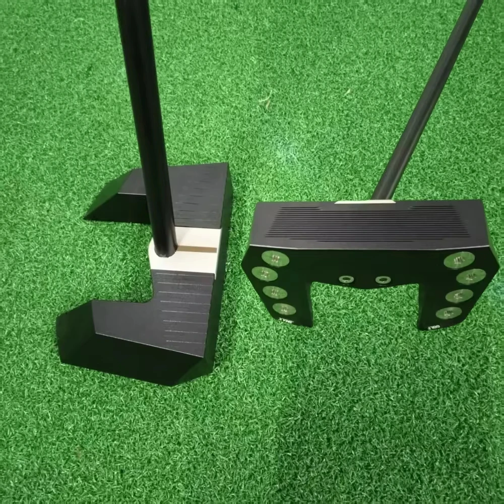 

Putter для гольфа Ventuskura ME-ZZ.1 Черный/Зеленый/Синий Клюшки для гольфа Автоматическая клюшка для возврата лица балансировочной клюшки, с крышкой на голову, 2025 г.
