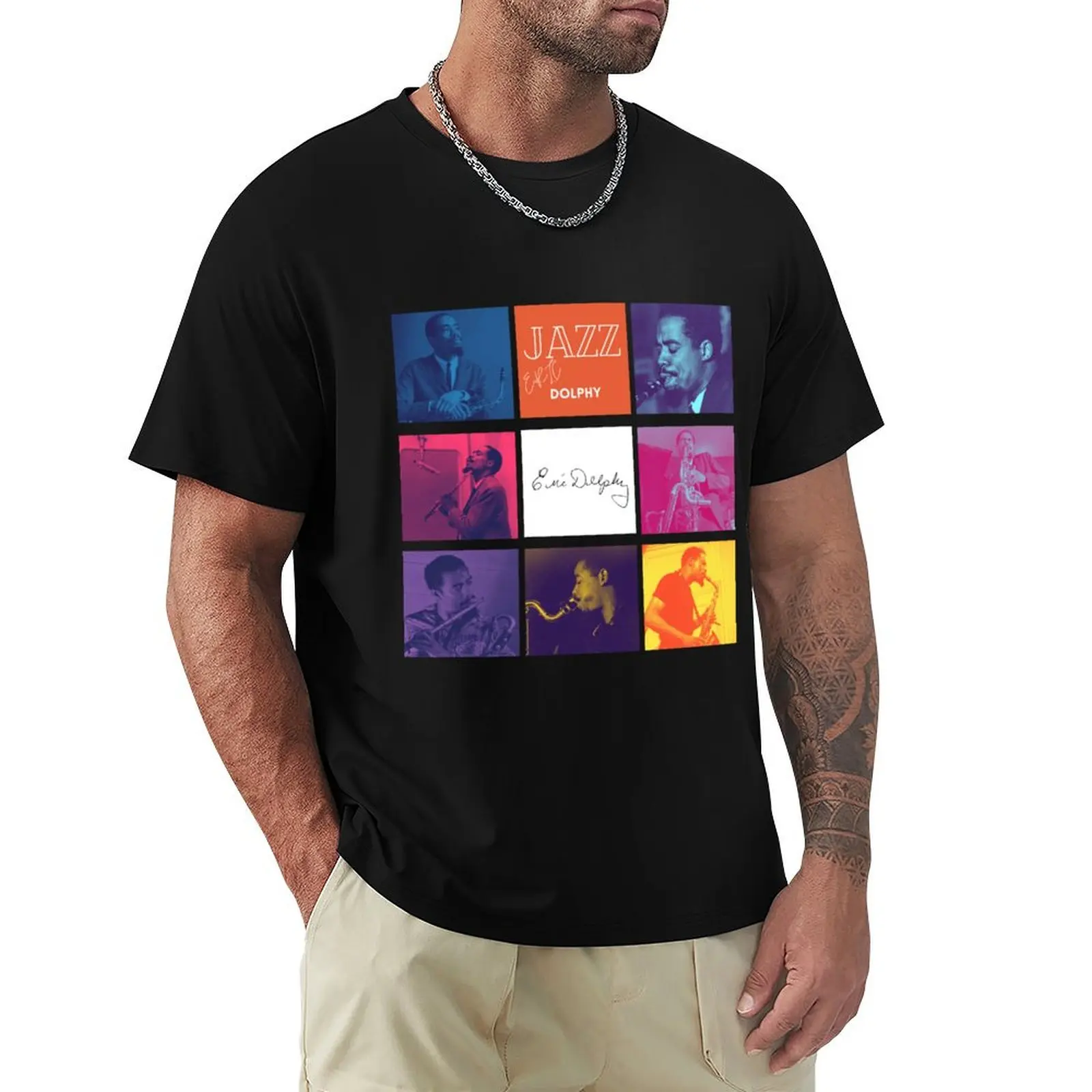 Jazz music legends - Eric Dolphy T-Shirt printed t shirts for man T-Shirt