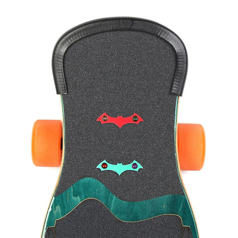 2 Stück Universal Skateboard Deck Guards Protector Gummipuffer Abdeckung Longboard Dance Board Crash Gummist reifen 30cm