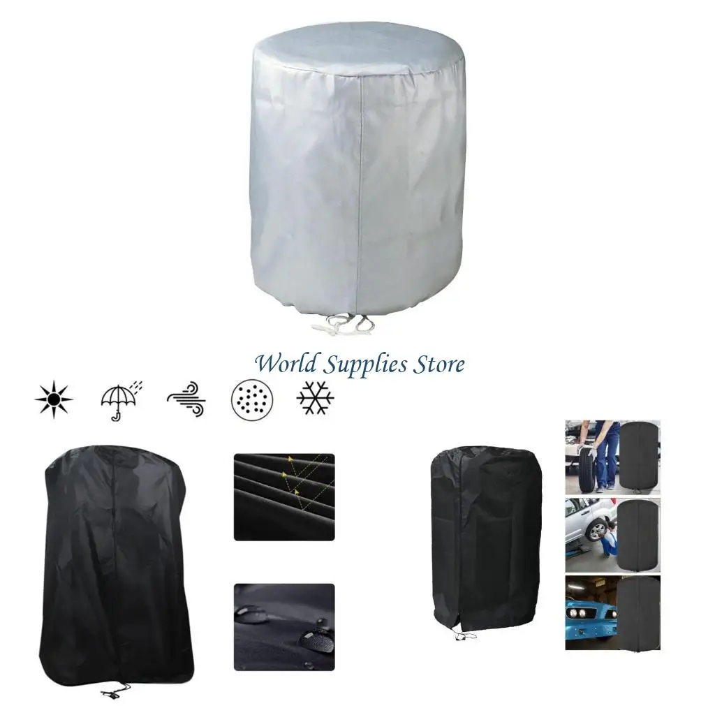 

G6KC Universal Car Wheel Bag Protective Cover Waterproof Anti Dust Tyre Storage Bag Holding Up to 4 Tires Large Wheel Cover