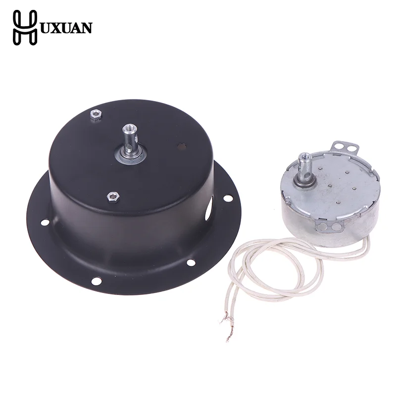 1 قطعة لتقوم بها بنفسك اكسسوارات 1.5 دورة في الدقيقة 2.5 دورة في الدقيقة محرك دوار مع غطاء لتعليق الزجاج مرآة ديسكو الكرة DJ KTV كشاف إضاءة للحفلات