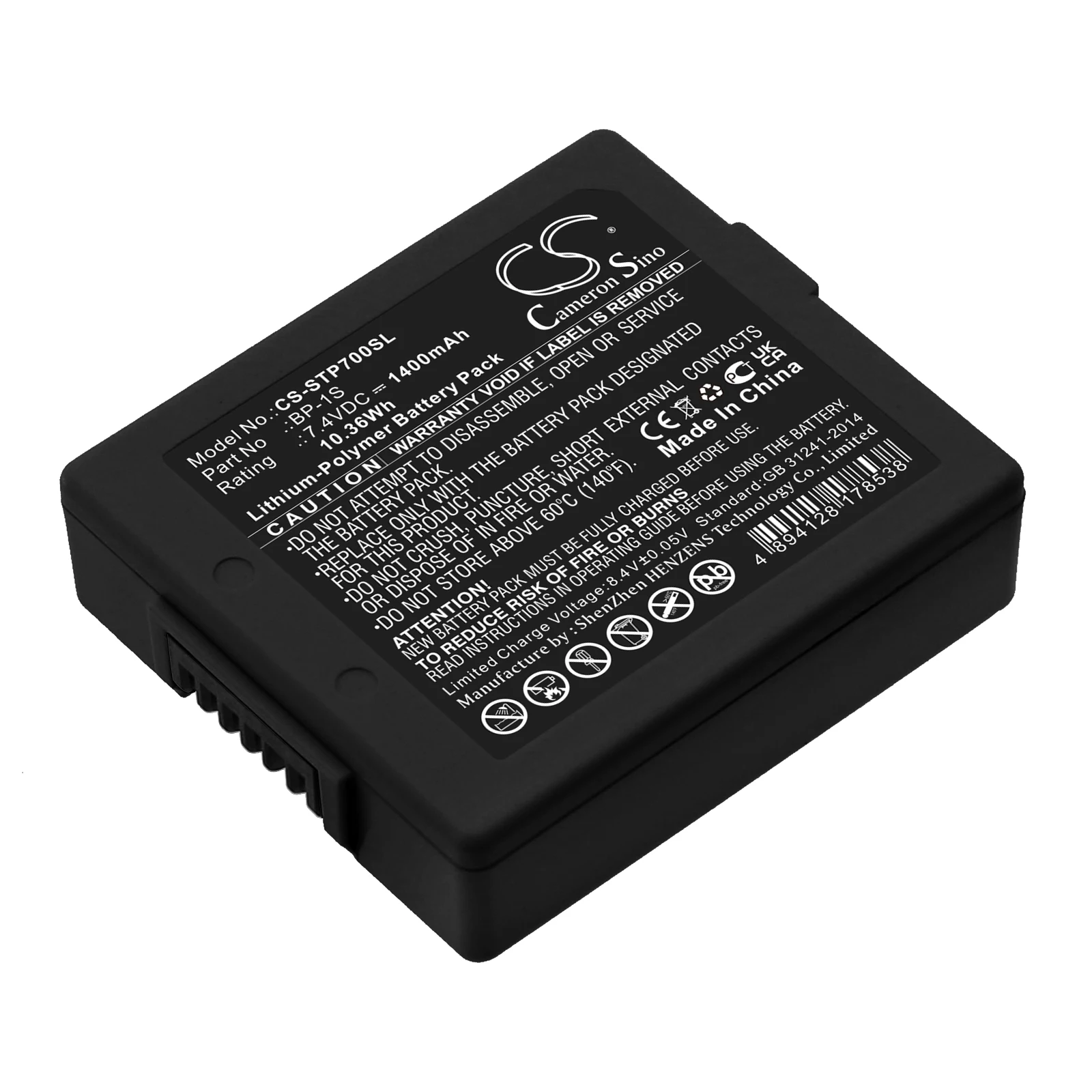 

Cameron Sino 7.4V 1400mAh Battery BP-1S for Stonex P7 Controller, S3, S6, S9 +TOOL