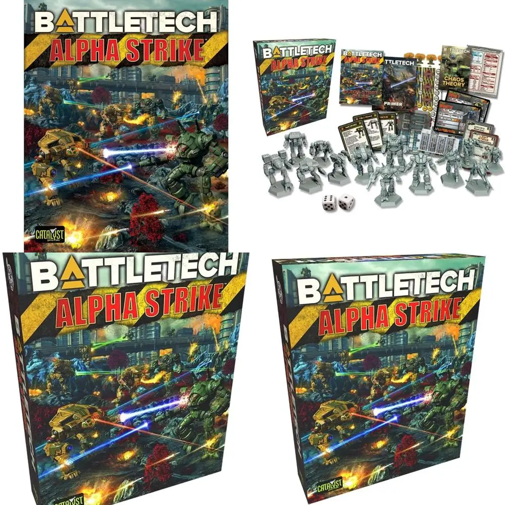 

Sci-Fi Mech Combat: стартовый набор BattleTech Alpha Strike для стратегических геймеров
