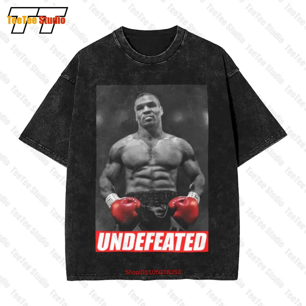 Iron Boxing Undefeated Hall Of Fame Cool Vintage Oversized T-Shirt 6HIK