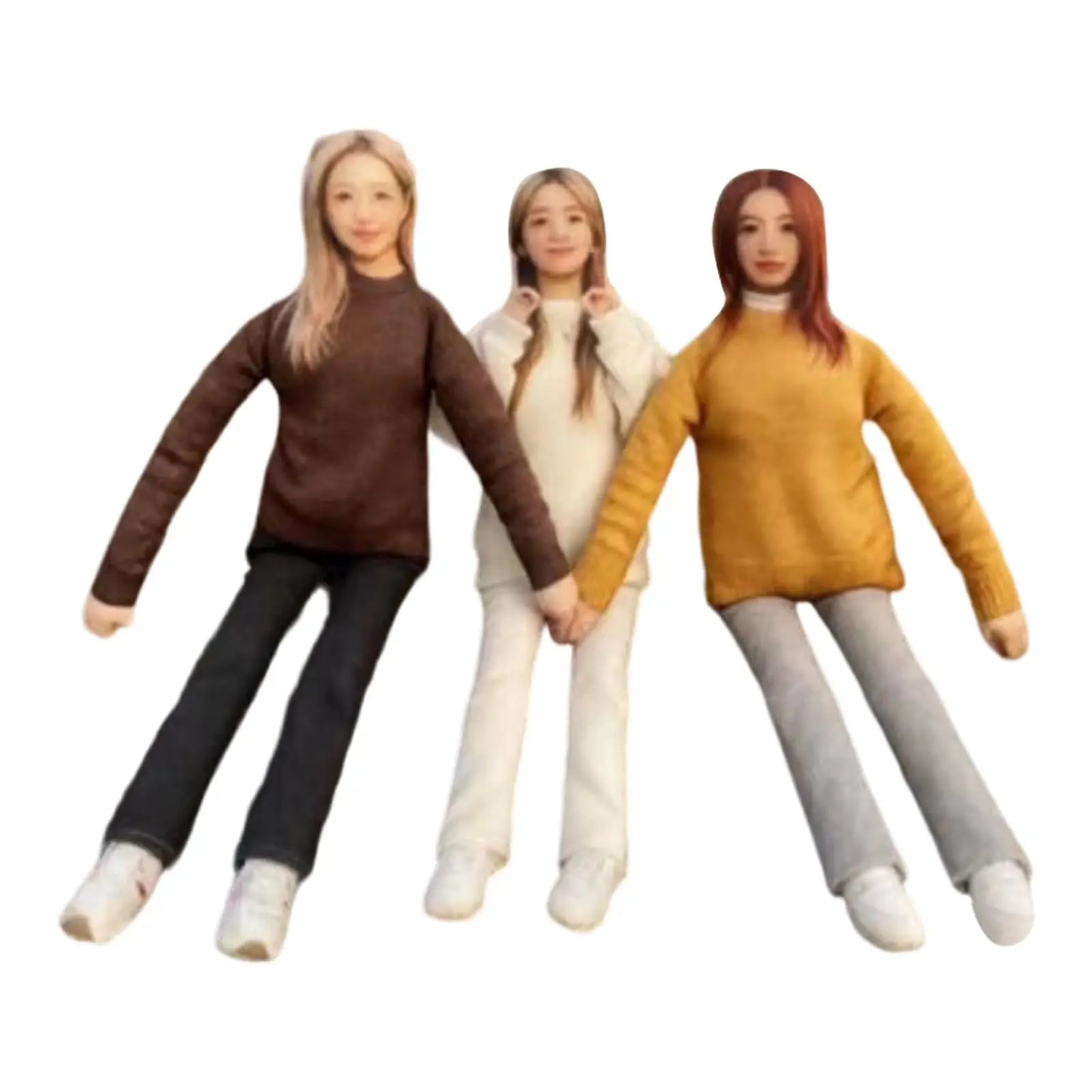 Custom Photo Doll Wacky Bendy Personalized Idol Fans Make Friend into a Posing Plushie Flexible Figure Prank Gifts