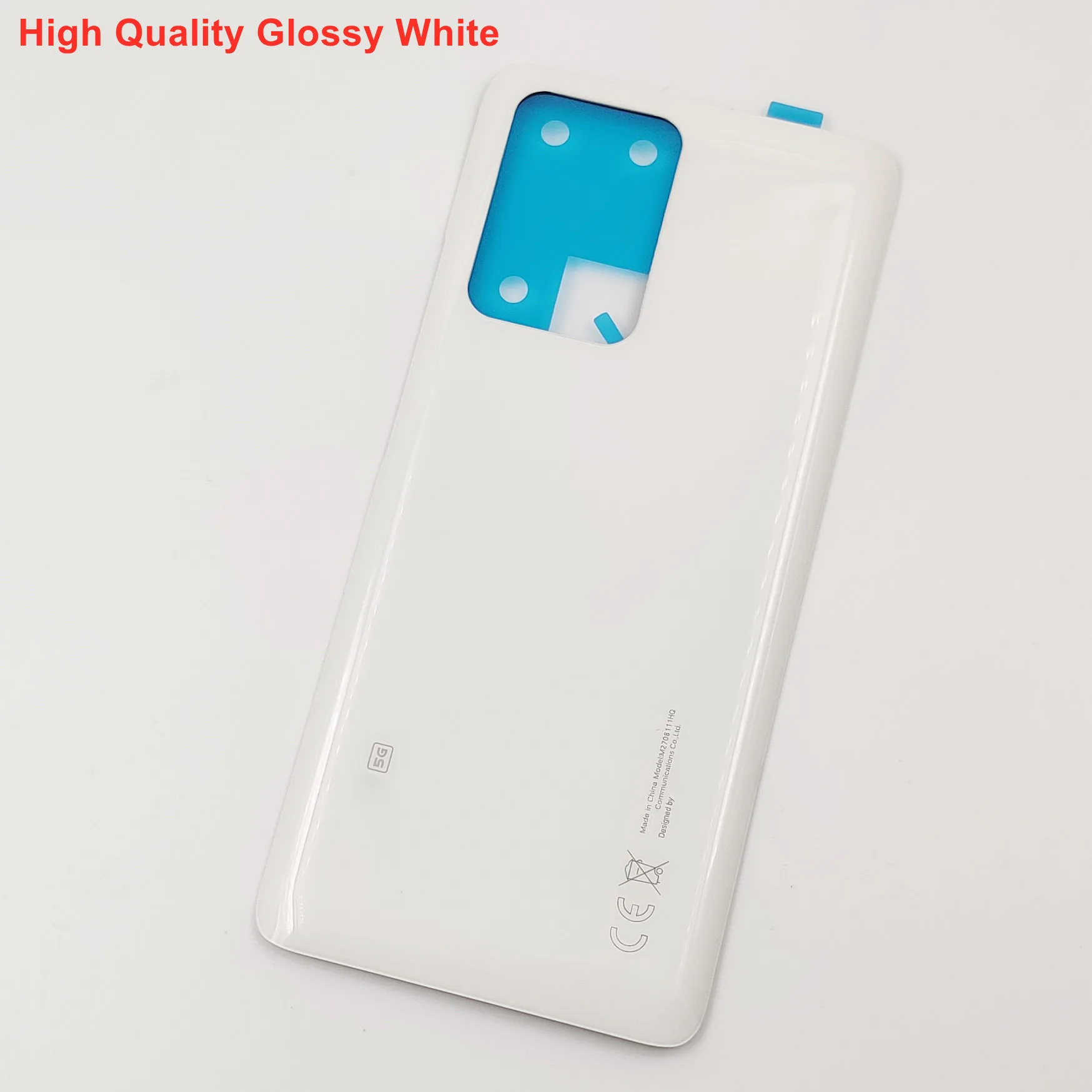 A+++ Glass Back Lid Door For Xiaomi Mi 11T 11T Pro 5G Battery Cover Rear Housing Panel Case Shell With Adhesive Glue Sticker