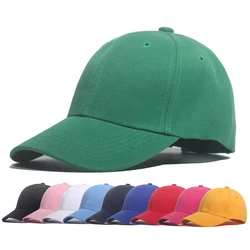 Child Hats Kids Snapback Baseball Cap Solid Color Sun Hat Spring Summer Hip Hop Boys Girls Toddler Peaked Caps Bones Adjustable