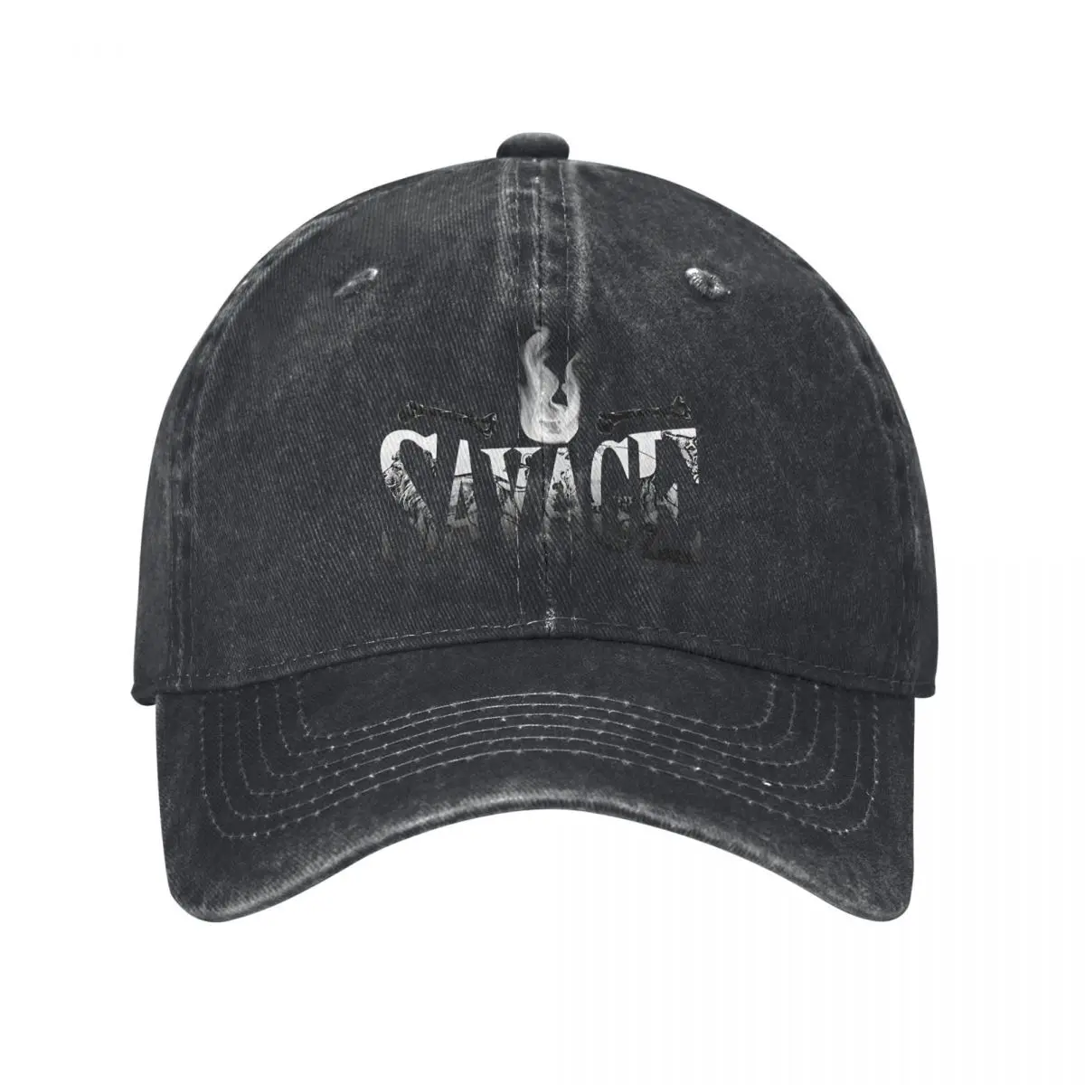 Washed Men's Baseball Cap Salvaje Trucker Snapback Caps Dad Hat Primal Tales of Savagery Golf Hats