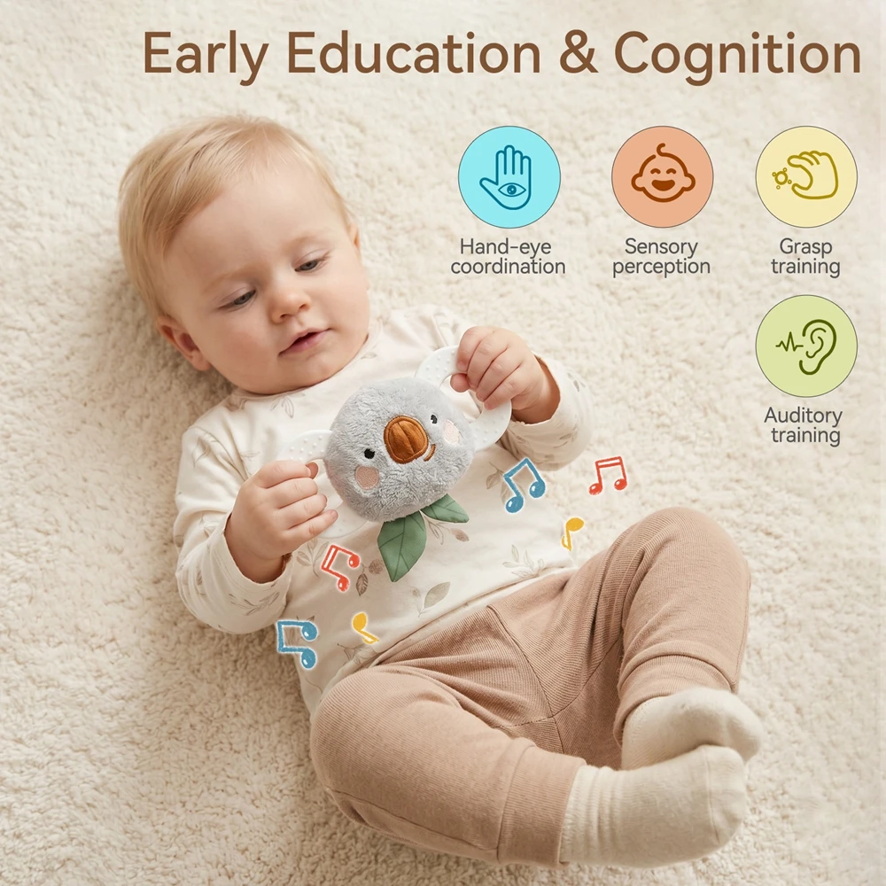 Koala Plush Baby Rattle Toy Ca - Crib Mobile Musical review and price