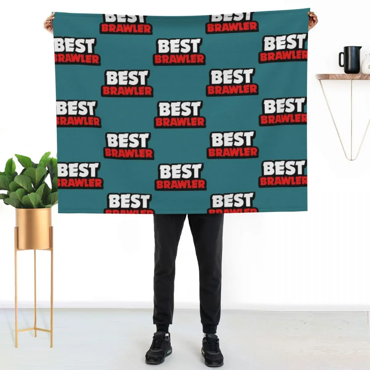 

best brawler Throw Blanket Cozy Warm Blanket for Bed Room Decor