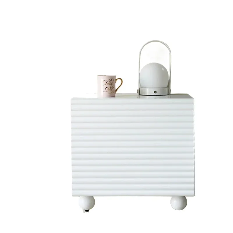 

Sunrise bedside table, wooden water-based paint, environmentally friendly and clean taste