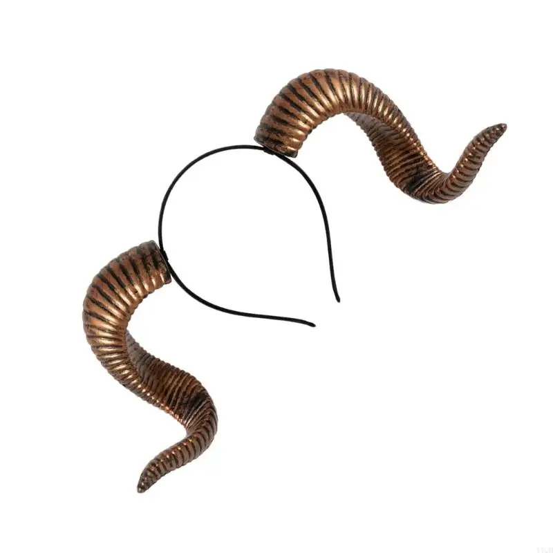 Coiffe chèvre chèvre réaliste pour l'événement punk Larp rôle jeu rôle accessoire