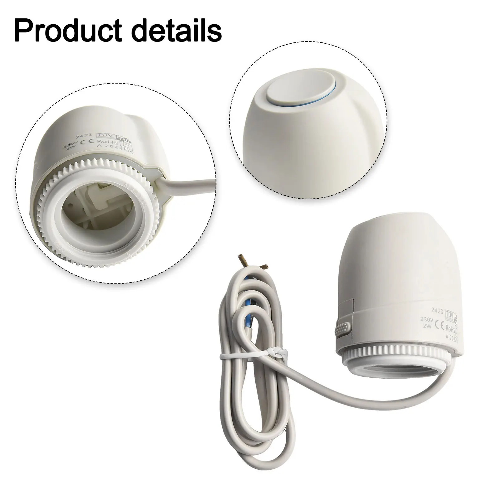 for versatile Application AC230V Electric Heating Actuator Manifold for Floor Heating Thermostat for ideal for Various Flooring