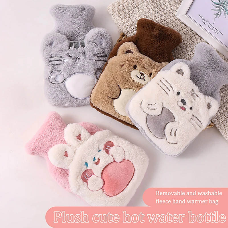 Hot Water Bottle Dormitory Belly Warmer Cartoon Hand Warmer Mini Explosion-proof Portable Hot Water Bottle Hand Warmer