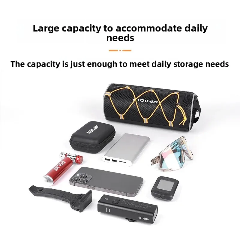 متعددة الوظائف الطريق للطي دراجة ركوب حقيبة التخزين دراجة هوائية جبلية أسطواني مقبض حقيبة عمودية شعاع حقيبة #5