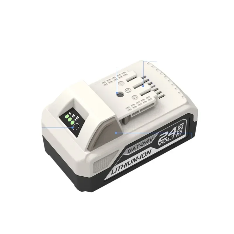 24VBAT-LTE 24V Rechargeable Replacement Battery 3.5Ah / 6.5Ah for Snow Joe Sun Joe Cordless Snow Blower Power Tools