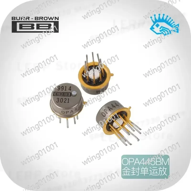 for OPA445BM High Voltage FET Input Single Op Amp Gold Sealed Original USA Component Precision Audio Signal Amplifier Module