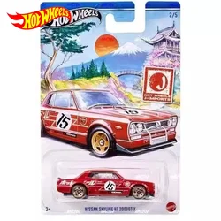 Originele Hot Wheels Auto J-Import Nissan Skyline Ht 2000gt-x Speelgoed Voor Jongens 1/64 Diecast Metalen Voiture Collectie Verjaardagscadeau