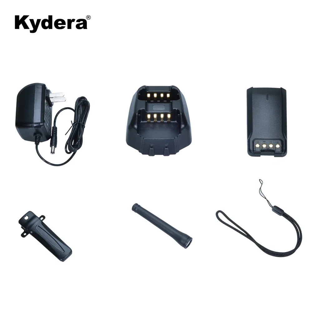 Kydera UHF Radio DR-880 Analog/Digital 5 Watt DMR Portable Radio With LCD Display And Keypad,AES Encryption
