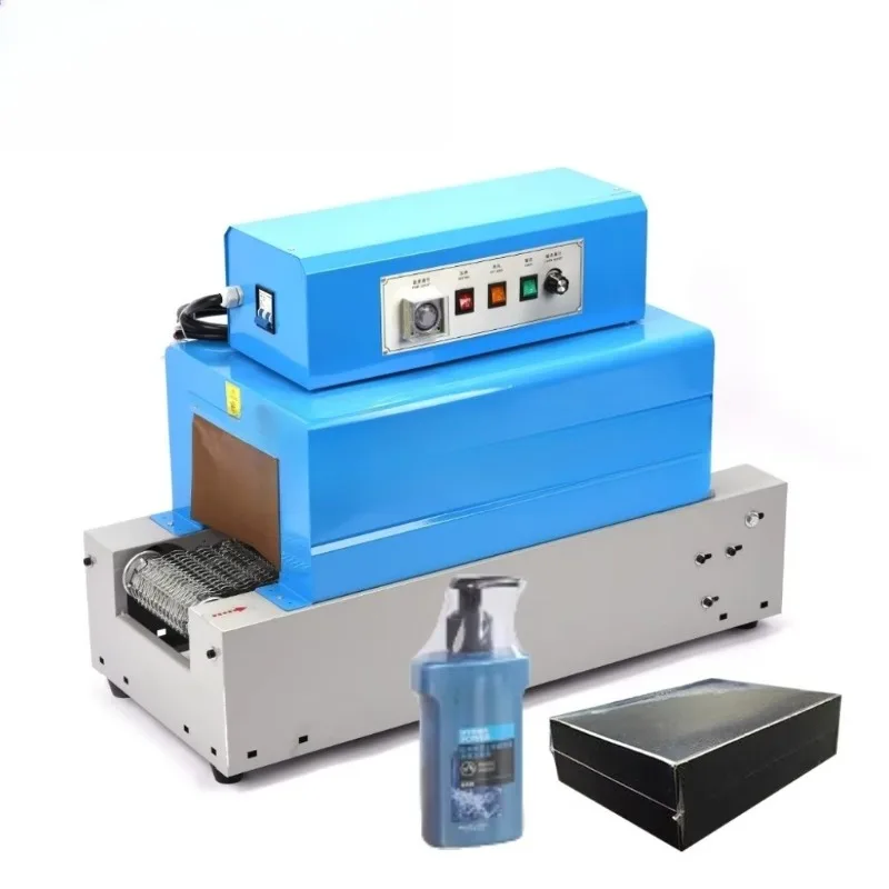 

Automatic Heat Shrink Tunnel Machine PVC Film Shrink Wrapper For Box Bottle Food Daily Commodity Industrial Packaging Equipmen