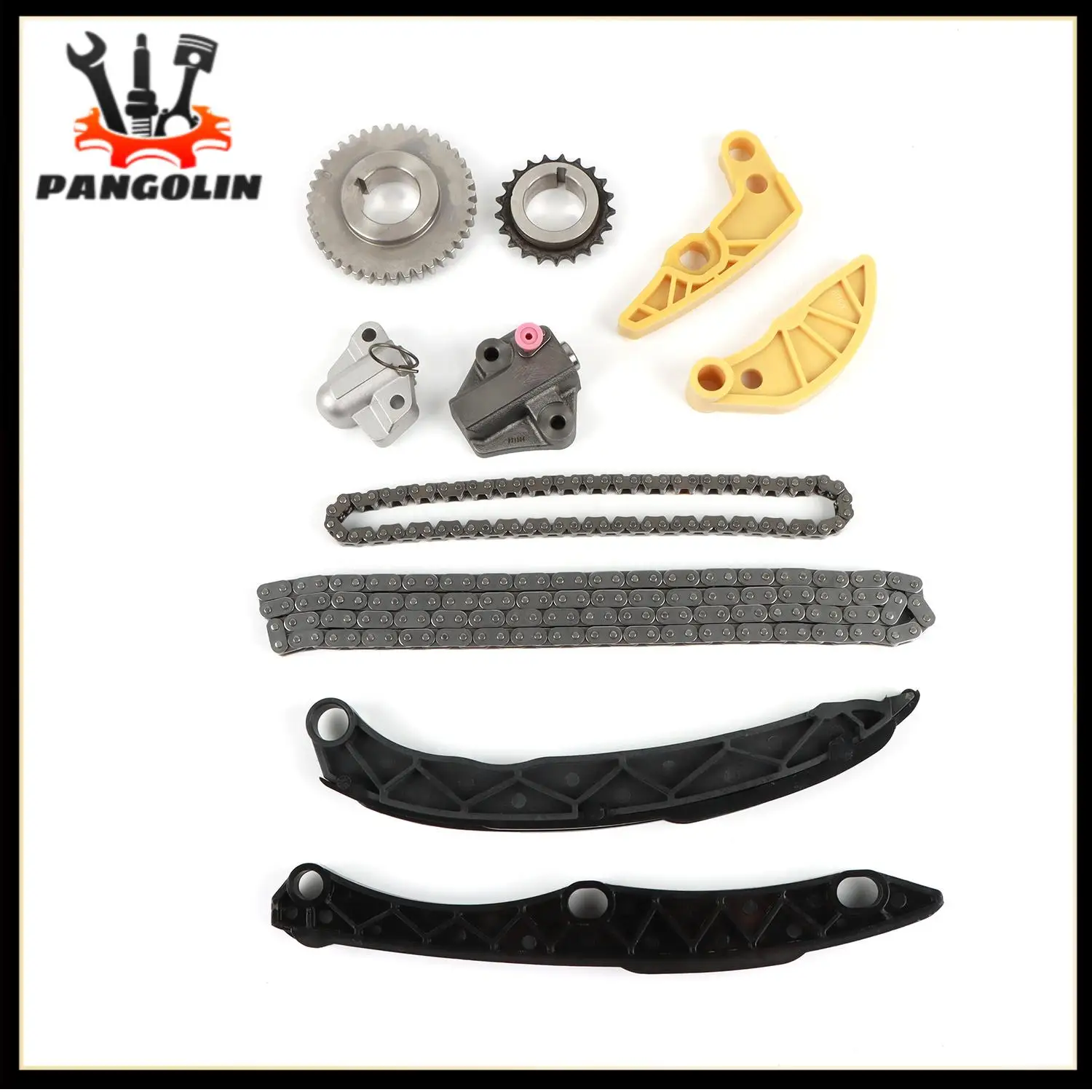 

Timing Chain Kit Oil Pump Gear For KIA Sorento Optima Sportage G4KJ 2.4 2.0L Timing Components Engines Components Engine Parts