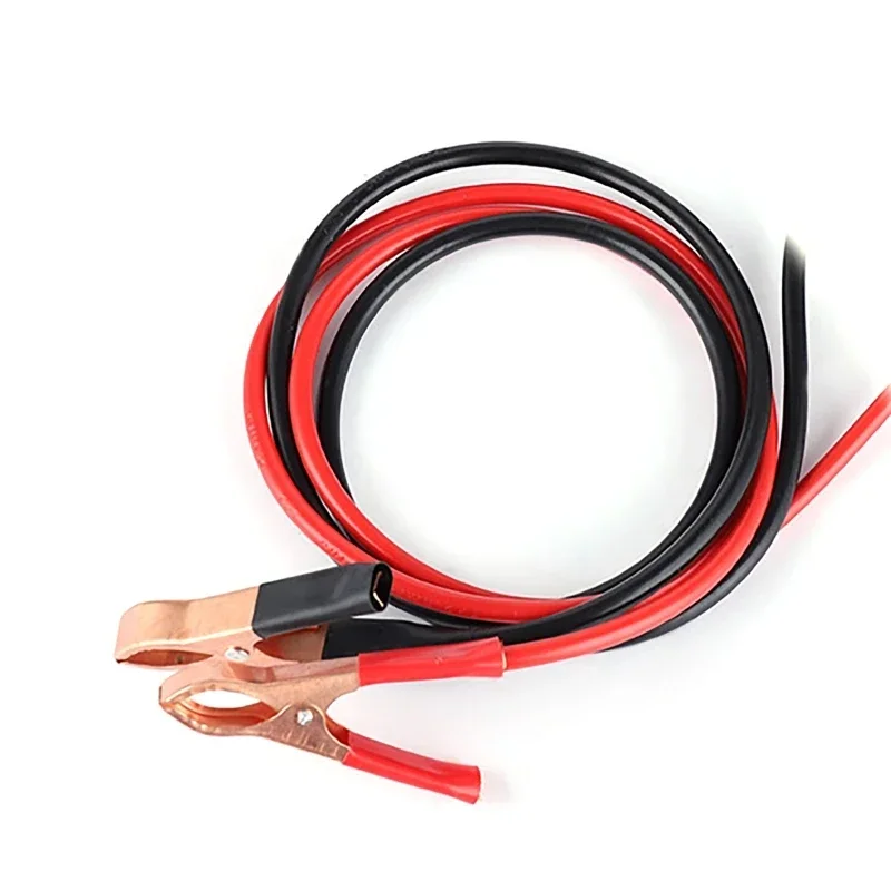 

Solar Cables 3m Battery Alligator Clip Wire 2.5 Square Wire Core Flexible Alligator Clip Wire Solar Panel Accessories