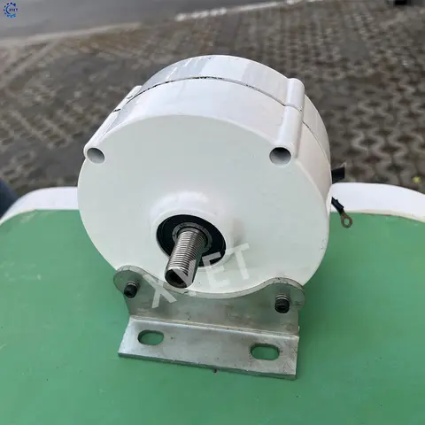 Gerador de ímã permanente sem engrenagens, baixo rpm, 5000w, 6kw, 24v, 48v, para uso doméstico de baixa velocidade em turbinas eólicas com motor dc redutor