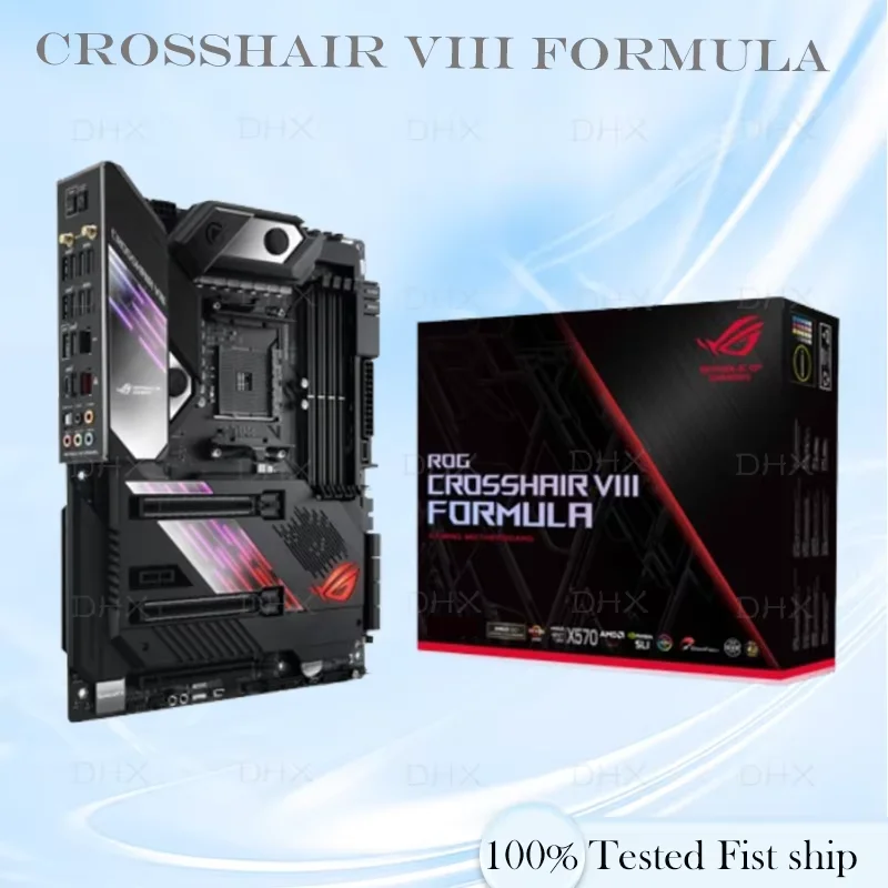 Socket AM4 DDR4 ATX X570 Mainboard For ROG CROSSHAIR VIII FORMULA Motherboard 128GB M.2 PCI-E4.0 100% Tested Fully Work