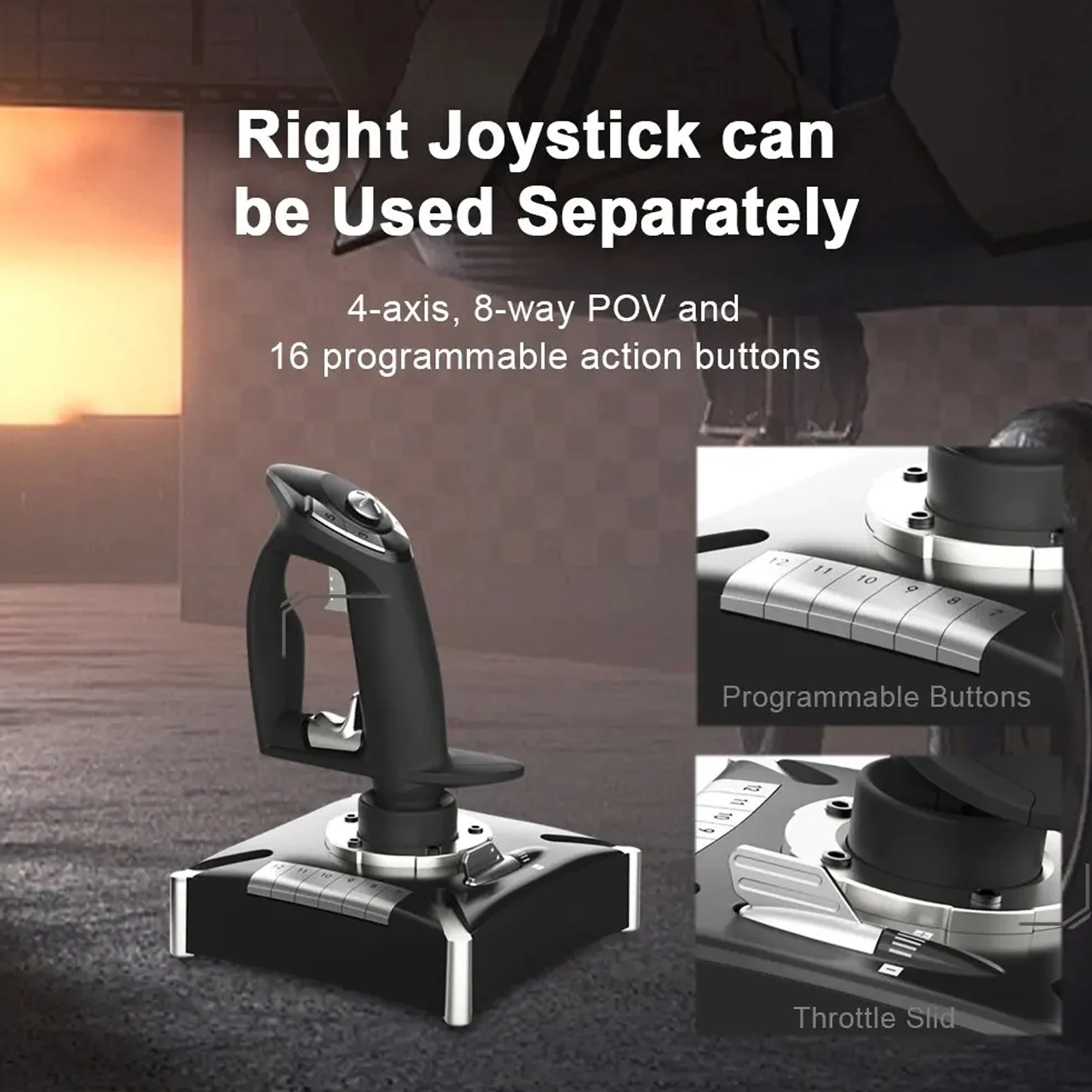 Thumbnail 3 - #22 Newest Flight Simulator Joysticks