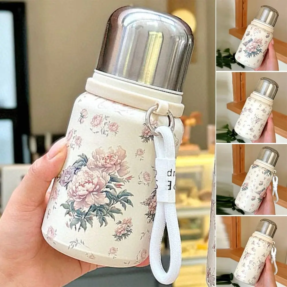 

Круглая бутылка для воды из нержавеющей стали, портативная однотонная тонкая изолированная термобутылка для воды, прочная, герметичная