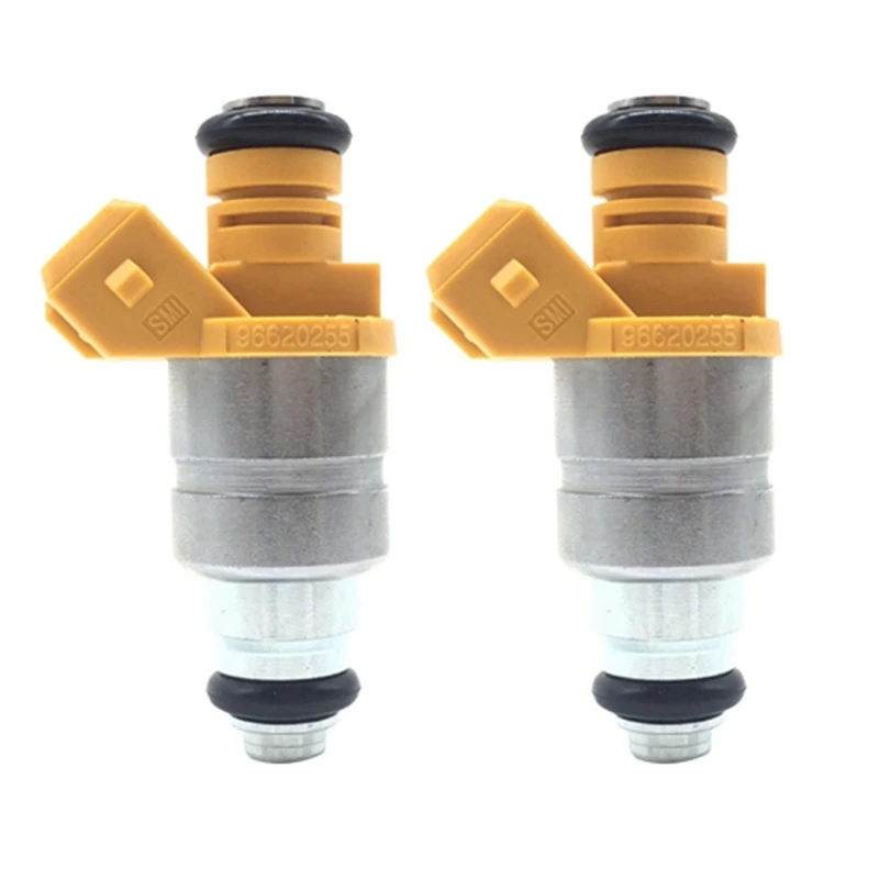 2X Fuel Injectors 96620255 For Chevrolet Matiz 0.8(M200,M250,KLYA) DAEWOO ADG02801 96351840 96518620