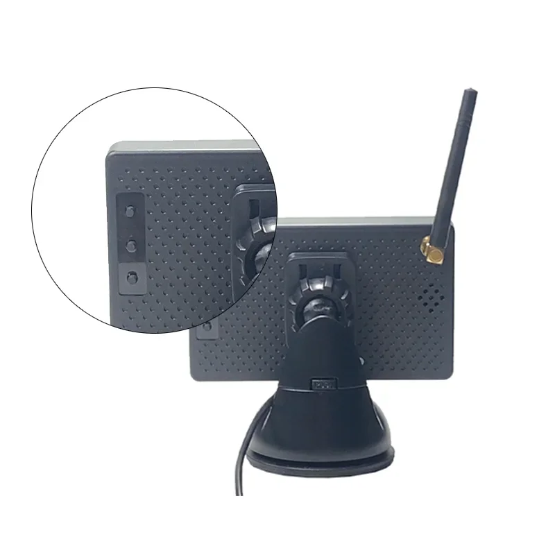 Hesida Neues Modell Rückansicht Signalstabilität Drahtloses Auto Reverse CVBS 5 Zoll mit wasserdichtem IP68