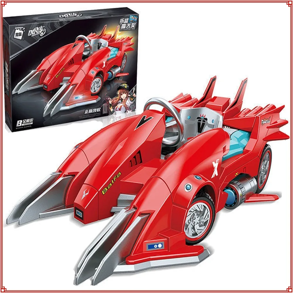 Keeppley Building Blocks Genuine QQ Speed Puzzle Mech Model Renault Wolverine Razor Decepticon Racing Toy Kids Hobbies Gifts