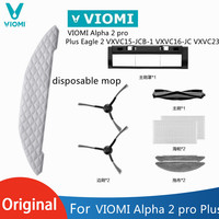 Original Main Side Brush Hepa Filter Mop and  Cover for VIOMI Alpha 2 pro Plus Eagle  VXVC15-JCB-1 VXVC16-JC VXVC3