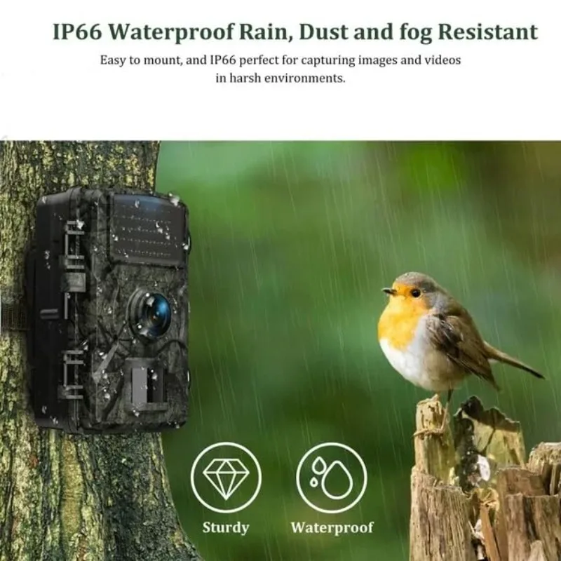 كاميرا تعقب الصيد 16MP 1080P الأشعة تحت الحمراء للرؤية الليلية الحركة المنشط الزناد كاميرا الأمن في الهواء الطلق الحياة البرية صور الفخاخ
