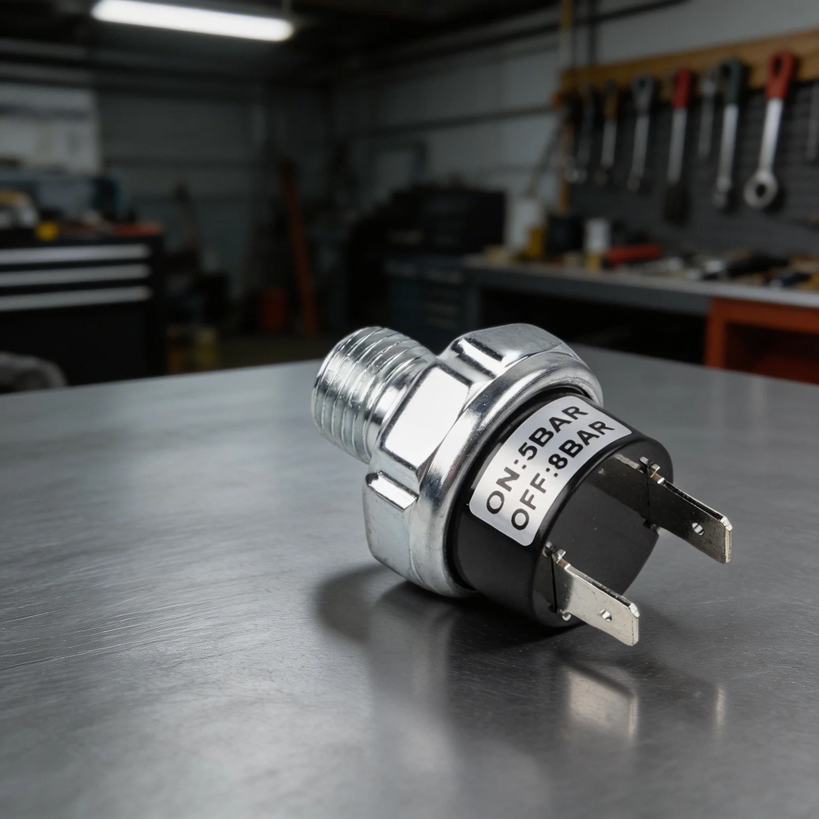 G1/4 and G1/8 Threaded Pressure Switch for Use in Air Compressors Marine Horns Train Horns and Air Suspension Setups