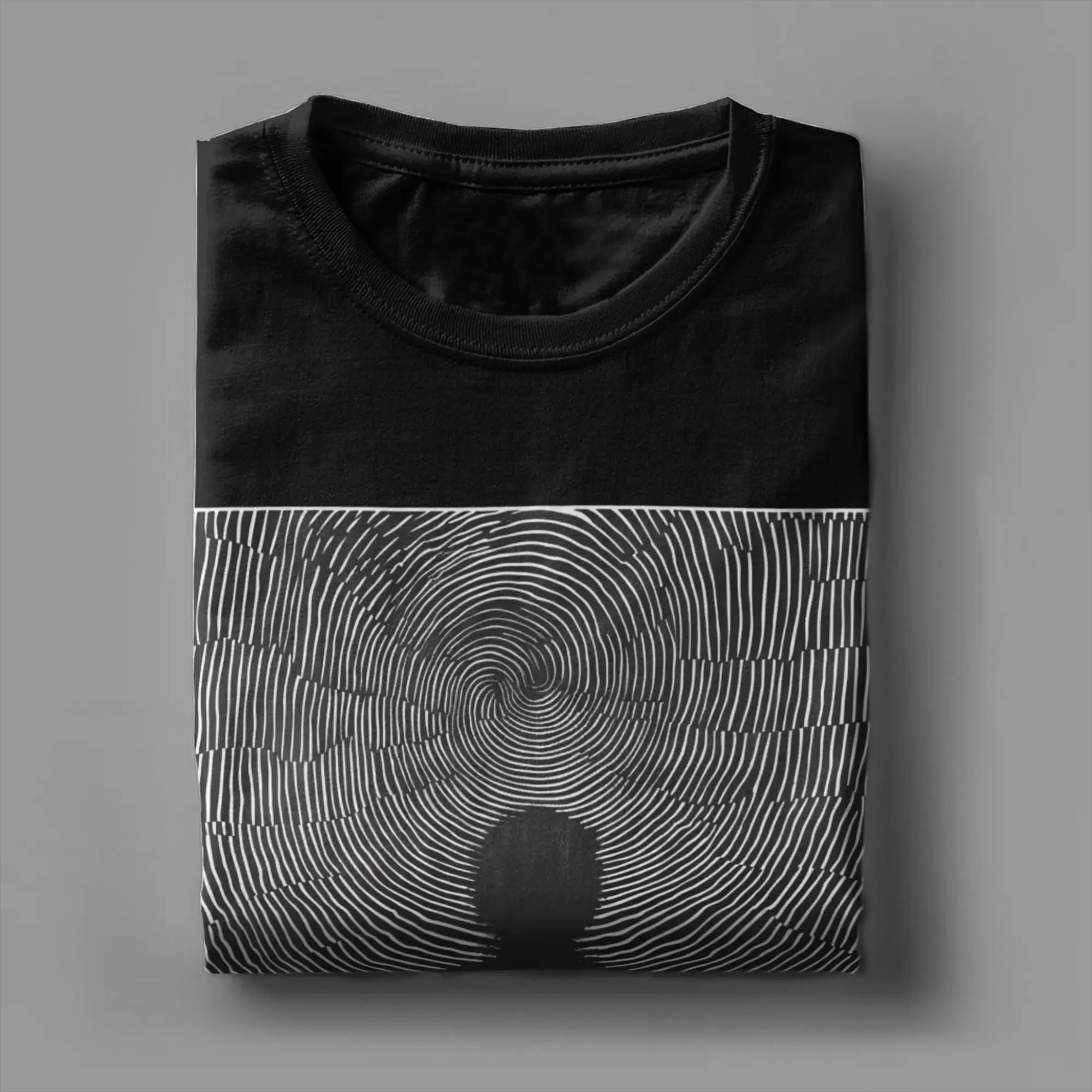 Godspeed You Black Emperor Band T-Shirt Summer  Hippie T-Shirts Men's Cotton Breathable Plus Size Tees Short-Sleeve Basic Tops