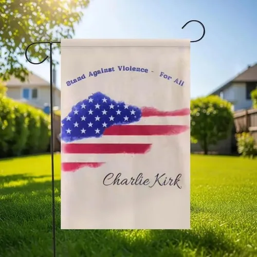 Freedom Charlie Kirk Garde Flag, Activist & Human Rights Support Flag Political RRM IIX SSL