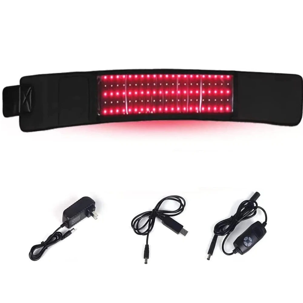 LED 660nm Red Light Belt and 850nm  Light Therapy Devices Large Pads Wearable Wrap for Body