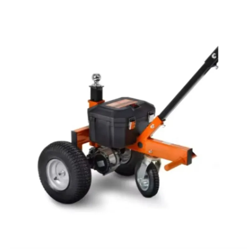 24V Motorized Trailer Dolly, 800W Electric Caravan Mover, 2000kg Towing Capacity Dolly with 2in Ball Mount for RV Camper Yard