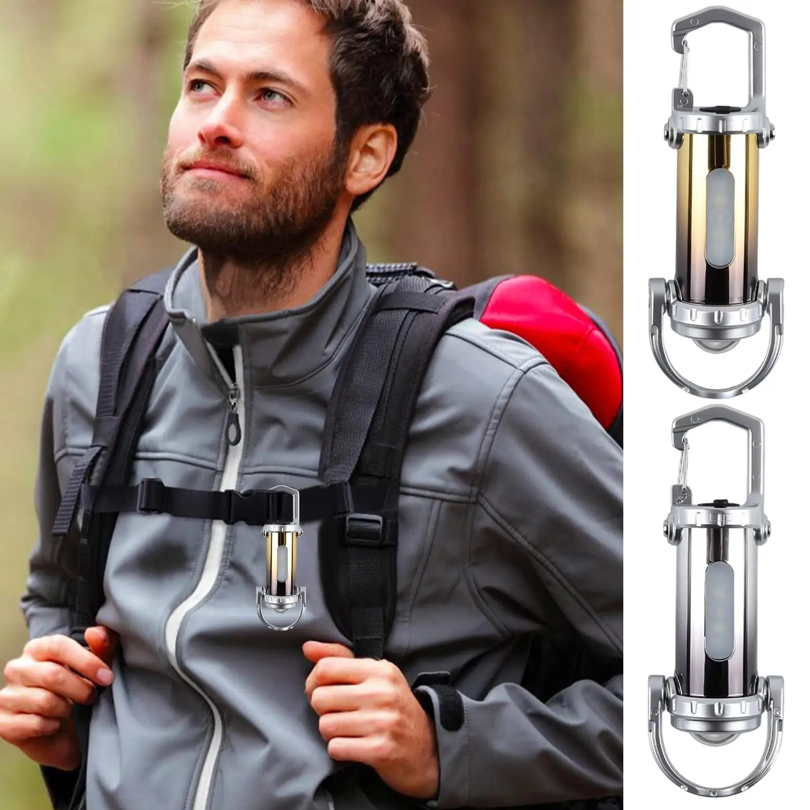 

Keychain Flashlight LED Rechargeable Portable Flashlight Compact Keyring Lights for Adults Men Women Outdoor Camping Hiking