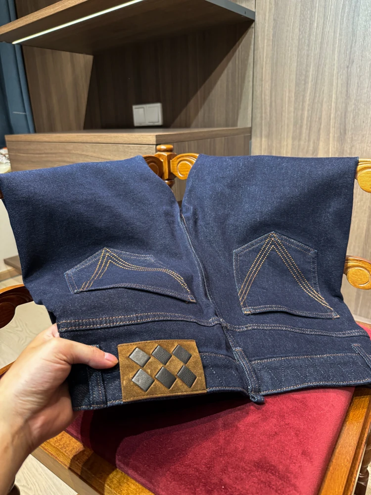 

Удобные мужские джинсы прямого кроя с высокой эластичностью, модные осенне-зимние брюки из качественного хлопкового стрейч-денима