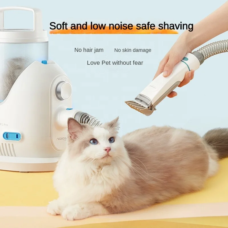 Best Selling Low Noise Quiet Pet Vacuum Grooming Brush Dog Shaver Professional Hair Clippers Set For Dogs Cats Pets