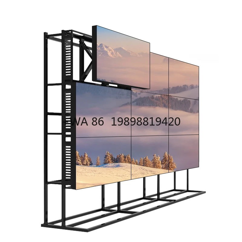 

Mount Advertisement Display Splicing Screen Advertising Players LCD Video Wall 4K Controller Indoor Videowall 55 Inch 2x2 3x3