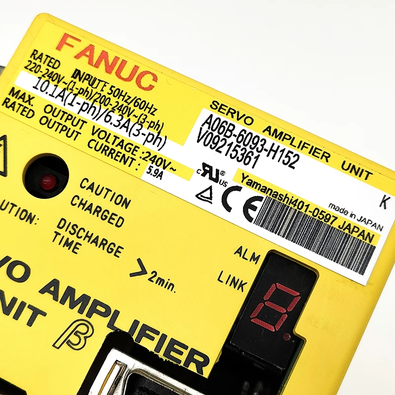 

Fanuc servo amplifier unit A06B-6093-H152 Test OK A06B 6093 H152