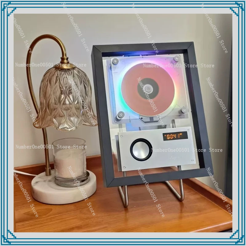 

Музыкальная рамка-проигрыватель Music Box L213 с CD-плеером, аудиофильским качеством, высококлассной амбиентной подсветкой, динамиком и двухканальным Bluetooth-плеером