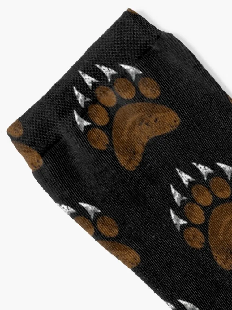 Grizzlybeer Pawprint Sokken Halloween Sokken