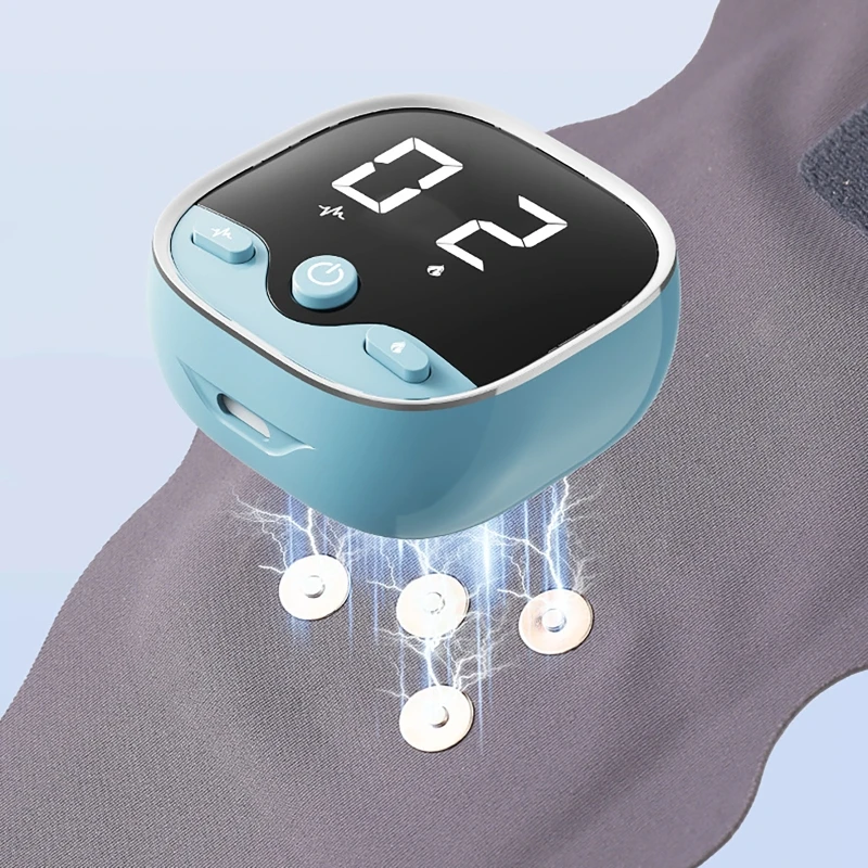 Электрический нагревательный браслет на запястье с горячим компрессом для запястного туннеля, пояс для снятия усталости мышц, EMS, микротоковый защитный массажер для рук