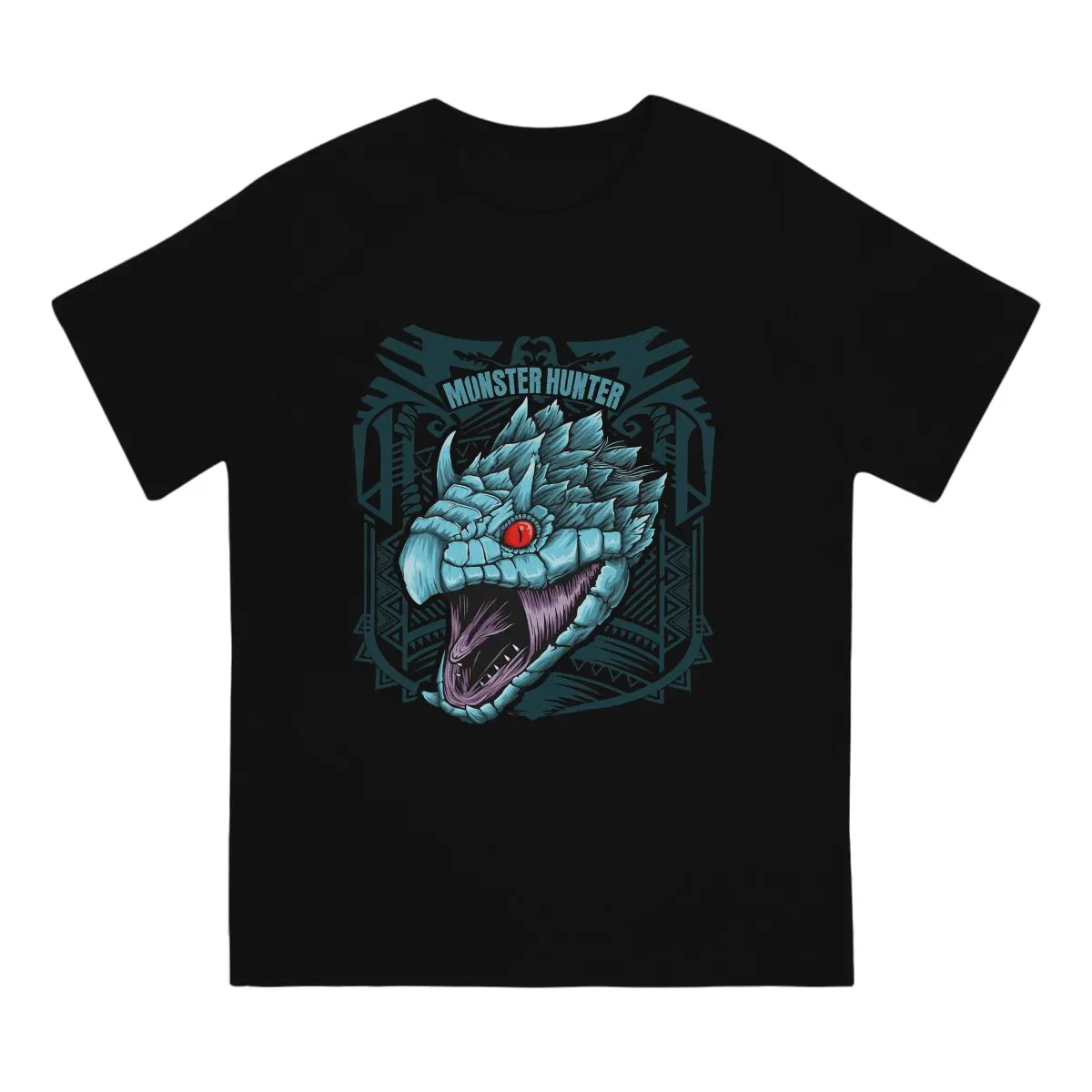 Monster Hunters Creative TShirt for Men Tobi Kadachi Round Collar Pure Cotton T Shirt Personalize Gift Clothes Streetwear