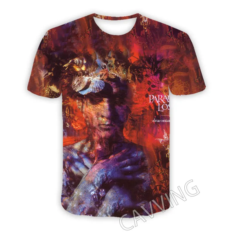 CAVVING 3D Printed Paradise Lost Casual T-shirts Hip Hop T Shirts Harajuku Styles Tops Clothing for Men/women